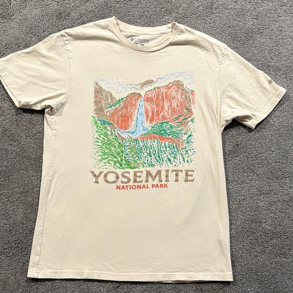 Columbia Other - Columbia Cream Yosemite Graphic Tee